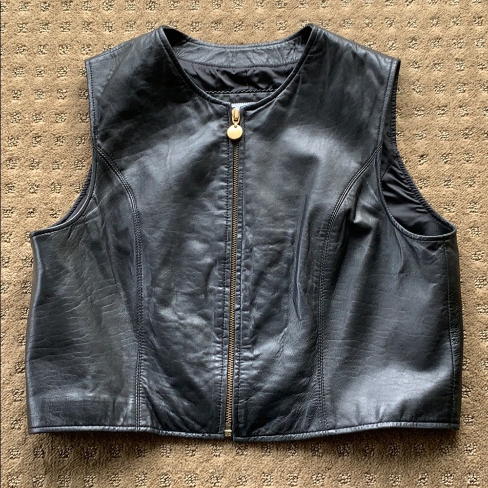 Vintage Leather Vest